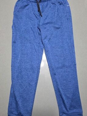 Boy's Blue Athletic Jogger Pants